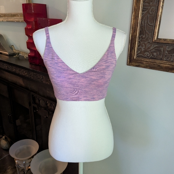 Outdoor Voices Size Small Freeform Bralette Hyacinth Purple Athletic Active 110 - Picture 1 of 10